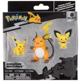 Figurine pokémon Pikachu, Pichu, Rai