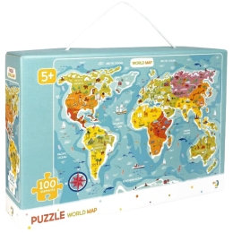 Puzzle Map of The World