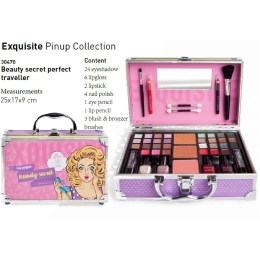 Valise Coffret Maquillage PIN UP