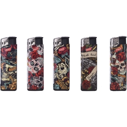 Briquet Electro Prof Hard Skull