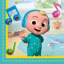 Cocomelon 20 Serviettes en papier 2 plis