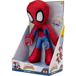Peluche spidey avec ventouse 22 cm
