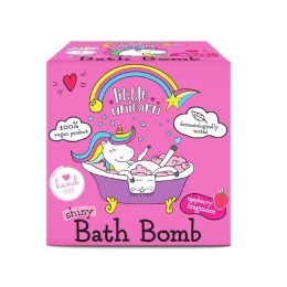 BOMBE DE BAIN UNICORN 165GR, FRAMBOISE