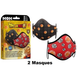 Set De 2 Masques Dragonball Super Adulte