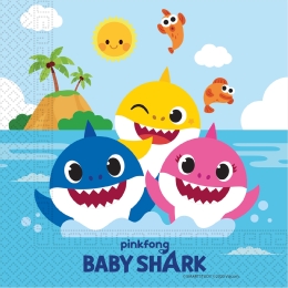 Baby Shark FSC Serviettes en papier