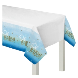 Nappe Oh Baby Boy En Plastique 137 X 259