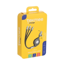 Câble TEKMEE 3en1 Retractable