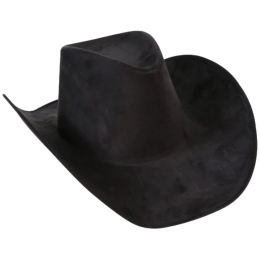 Cowboyhut schwarz, Gr. 58 cm