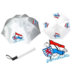 Parapluie pliable blanc  Luxembourg auto