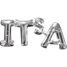 Ballon Foil Supershape Phrase  It'S A  A