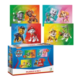 Puzzle 4 in 1 Paw Patrol