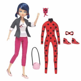 Poup�e Miraculous 26 Cm + 2 Tenues