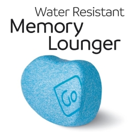 Water Resistant Memory Lounger (Blue)