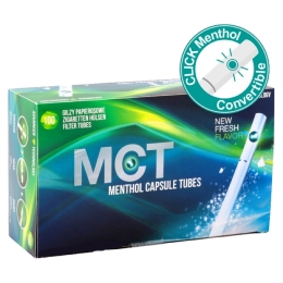 Mct Tubes  Menthol Click (Bte 100 Pcs)