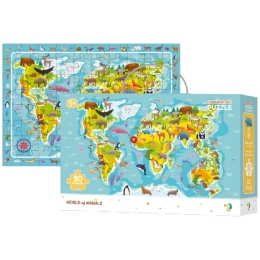 Observation Puzzle World of Animals
