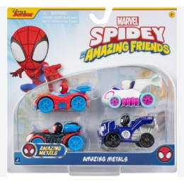 Spidey Metal Vehicles 4-Pack