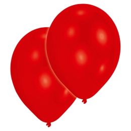 Sachet 50 Ballons Standard rouge