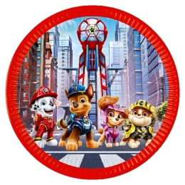 Paw patrol the movie 8 Assiettes