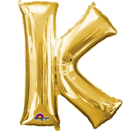 Ballon Foil Minishape Lettre  K  Or P50