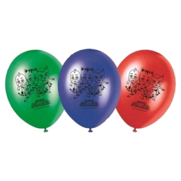 Pj Masks Ballons Imprim�s 8 Pi�ces