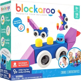 Blockaroo Magnetic Foam Blocks - Medium