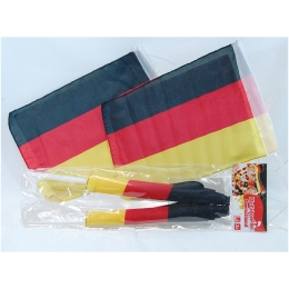 Set 2 Car Flag  Allemagne