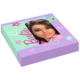 16 serviettes Barbie Sweet Life 33 x 33