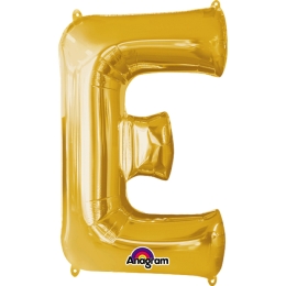 Ballon Foil Minishape Lettre  E  Or A05