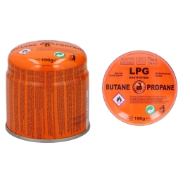 Gaz Butane - 190Gr - Pour Réchaud