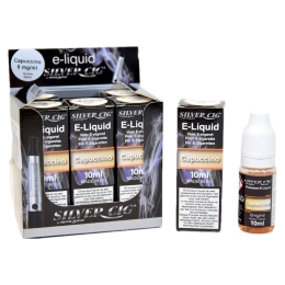 E-liqu.(10ml) Silvercig 3mg CAPPUCCINO