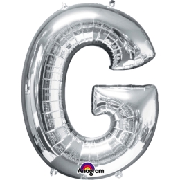 Ballon Foil Minishape Lettre "G" Argent