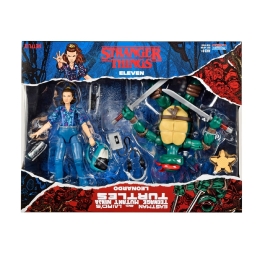 TMNT - Pack 2 figurines 15cm - Leo VS El