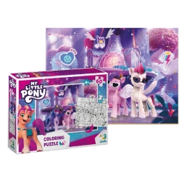 Puzzle 2 in 1 My Little Pony 60 pcs