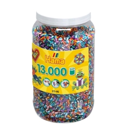 Pot 13.000 perles Hama Midi